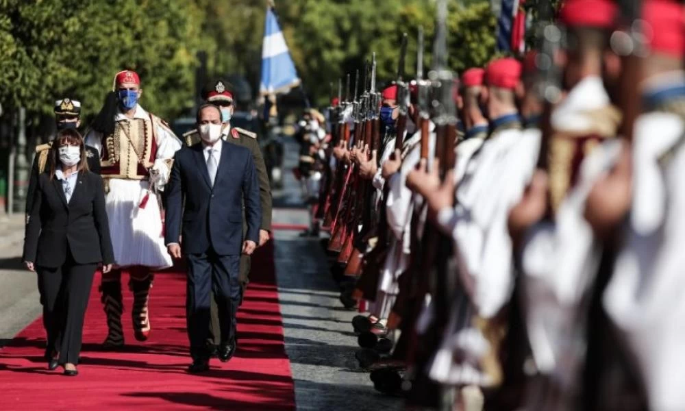 Σακελλαροπούλου - Σίσι: Πρότυπο στρατηγικής συνεργασίας οι σχέσεις Ελλάδας-Αιγύπτου